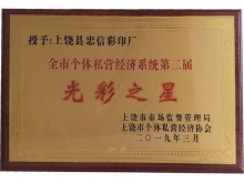 奖牌光彩之星